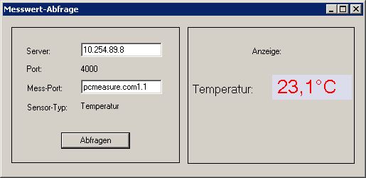 Temperatur Visual C#